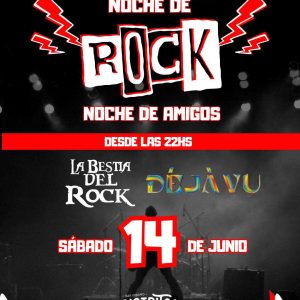 Noche de ROCK | 14 de Junio