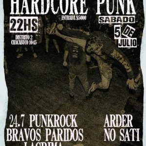 HARDCORE PUNK  | 05 de Julio