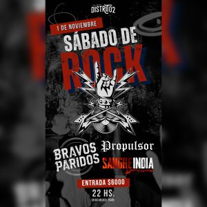 Sábado de Rock  | 01 Noviembre